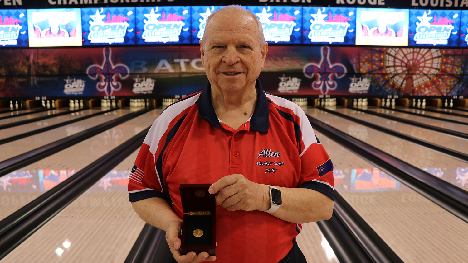 Allen Nelson celebrates 50 years at the USBC Open Championships